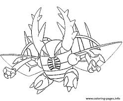 mega evolved pokemon mega pinsir coloring pages printable coloring home
