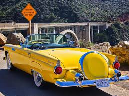 Image result for Goldenrod Yellow 1955 Thunderbird