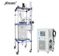 Jacket Heating 5L Bioreactor Lab Glass Tubular Reactor