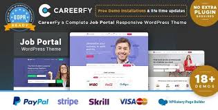 Careerfy Job Board Wordpress Theme Digi Mart In 2020 Job Board Wordpress Theme Wordpress Theme Responsive