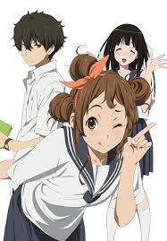 Hyouka Hōtarō Eru A Girl Anime Garotos Anime Imagem De Anime
