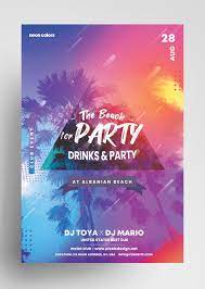 Feb 18, 2021 · pizza flyer template (free, photoshop psd) this pizza flyer template is an ideal choice for pizza restaurants. The Beach Party Free Psd Flyer Template Pixelsdesign In 2021 Free Psd Flyer Templates Psd Flyer Templates Free Psd Flyer