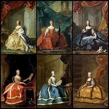 For two weeks, the king's illness mobilises the court's complete attention, without anyone being careful about contagion. The Daughters Of Louis Xv Historical Painting 18th Century Portraits French History