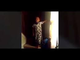 Kid With Cape Jumps Down The Stairs Youtube