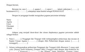 Setelah membaca dan mempelajari dengan seksama surat gugatan dari penggugat, maka bersama ini kami sampaikan jawaban dan eksepsi atas surat gugatan tersebut. Penggugat Contoh Surat Gugatan Cerai Yang Baik Dan Benar Nusagates