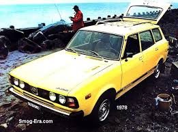Image result for Herald Yellow 1976 Subaru