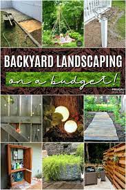 With some pallets, decks, trees and flower beds, you can do your backyard landscaping on a budget and still get the garden of your dreams just outside your place. Inexpensive Backyard Landscaping Ideas On A Budget