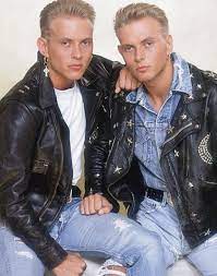 Bros Matt And Luke Goss 80s Fashion Men Leather Jacket Outfits Leather Jacket