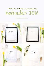 Bilderna får inte ändras, med undantag för tillägg av egen text, sprid dem inte till andra och kom ihåg att länka till www.graphicgarden.com. Almanacka 2016 Att Skriva Ut