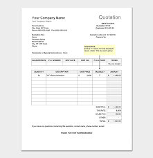 Savesave request for price quotation letter sample for later. Quote Templates Download Free Quotations For Word Excel And Pdf