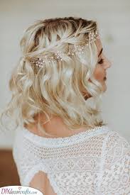 Besides finding your wedding dress, searching through wedding hairstyles can be one of the most exciting parts of planning your wedding day look. Bohemian Vibes Beautiful Simplicity Formal Hairstyles For Short Hair Short Wedding Hair Trendy Wedding Hairstyles