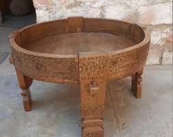 table de cafe antique de sculpture antique de main en bois etsy beautiful furniture etsy decor