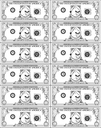 Mobile Home Mommy Printable Play Money Play Money Play Money Template