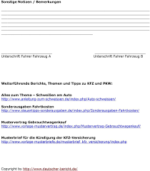 Beim laden einer vorlage wird sie als globale vorlage zur verfügung gestellt, die sie verwenden können, während sie mit. Anleitung Und Vorlage Fur Einen Unfallbericht Pdf Kostenfreier Download
