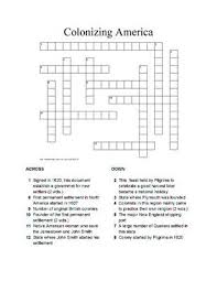 With these 10 sites, you can find free easy crosswords to print, puzzles, and other resources to keep you bus. Colonizing America Crossword Puzzle For Kids Cybersleuthkids Crossword Printable Crossword Puzzles Free Printable Crossword Puzzles