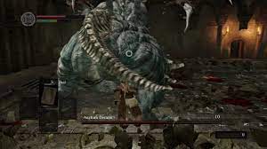 A lesser demon who guards the undead asylum, preventing the prisoners within from escaping. Dark Souls Remastered How To Kill Asylum Demon Early Youtube