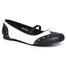 Black And White Ballet Flats Pin On My Polyvore Finds