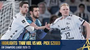 Thw kiel is a handball club from kiel, germany. Highlights Thw Kiel Vs Mol Pick Szeged Play Offs 2nd Match Ehf Champions League Men 2020 21 Youtube