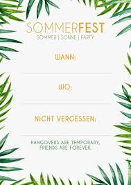 Einladung zum sommerfest kreative vorlagen selbst gestalten. Alles Fur Dein Nachstes Unvergessliches Sommerfest Sommerfest Einladung Sommerfest Sommer Party Einladungen