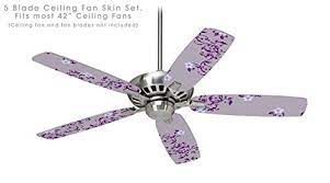 With a total length of 57. Victorian Design Purple Ceiling Fan Skin Kit Fits Most 42 Inch Fans Fan And Blades Not Included Buy Online In India At Desertcart In Productid 1492817