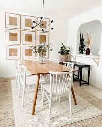 Headlands Bell Pendant Minimalist Dining Room Dining Room Small Dining Room Table Decor