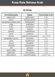 Kosakata Bahasa Arab For Android Apk Download