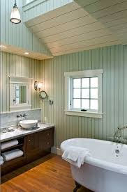 Craftaholics Anonymous How To Update Wood Paneling Home Traditional Bathroom Cottage Bathroom