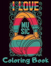 The many themes include seasonal, typography, patterns, and more. I Love Music Coloring Book Cool Music Themed Coloring Book For Adults For Relaxation And Stress Relief Unique Gift For Music Lovers Men Women Coloring Books Fun Easy 9798639389764