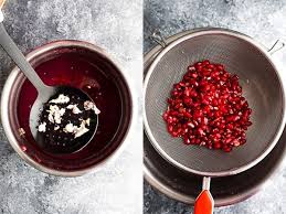 Open it up and you see hundreds of seeds, each surrounded by a sac of juice. How To Eat A Pomegranate Sweet Peas And Saffron
