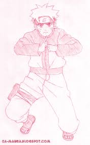 Speed drawing, menggambar kakashi hatake salah satu tokoh karakter anime/manga naruto menggunakan pensil dengan tangan kiri.ini bukan murni tutorial. Lukisan Naruto Yang Mudah Ditiru Cikimm Com