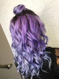 Silver means style and it's time you take advantage of it. Purple Blue And Silver Hair By My Sister Turned Out Great Hairdye