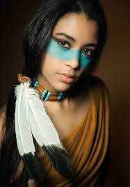 The symbols often had magical or spiritual significance. Indian War Paint Makeup Saubhaya Makeup