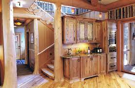 We carry in stock more than a hundred wall & base kitchen cabinets of different shapes & sizes to fit your kitchen layout. Adirondack Camp Rustic Kitchen Boston By Asb Architecture