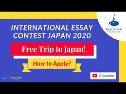 This annual themed essay contest is organized by the goi peace foundation in an effort to harness the energy, creativity and initiative of the world's youth in promoting a culture of peace and sustainable development. Writing Competitions Prizes And Awards For Writers In