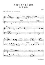 Kiss The Rain Yiruma Free Piano Sheet Music Pdf