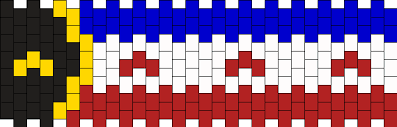 Vote To Approve Patterns Kandi Patterns I saw the flag capitan puffy built in l'manhole so i drew it background sketch because it's fun :) #lmanberg #lmanburg.