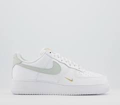 Nike air force 1 mid by you. Nike Air Force 1 07 Trainers White Light Silver Nike Air Force 1