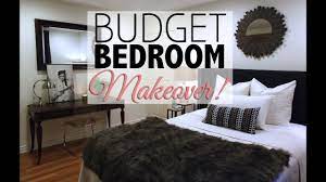 *this post contains affiliate links. Budget Bedroom Makeover Home Decor Youtube