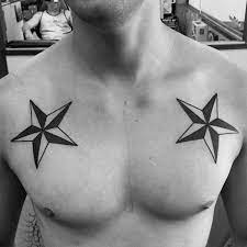 Small black star tattoos on both wrists. 80 Nautical Star Tattoo Designs For Men Manly Ink Ideas Star Tattoo Designs Star Tattoos For Men Nautical Star Tattoos