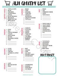 Aldi Grocery List Aldi Shopping List Shopping List Etsy Healthy Grocery List Aldi Shopping Meal Plan Grocery List