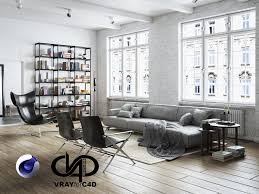 With over 800k downloads in the app store, planner 5d makes interior design easier than ever! Living Room Interior Scene For Cinema 4d And Vray 3d Model Living Room Interior Room Interior Interior