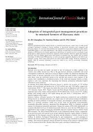We recognize that authors, institutions and societies are increasingly seeking to. Pdf Adoption Of Integrated Pest Management Practices By Mustard Farmers Of Haryana State