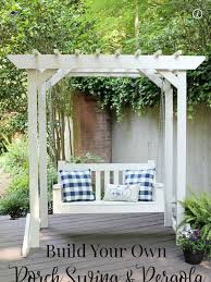 Pin By Susan Zehmer Fitzpatrick On Pergola Swing Pergola Diy Porch Swing Porch Swing
