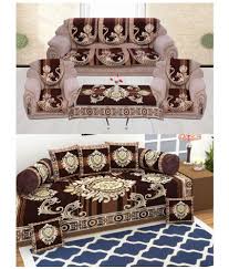 Slipcover collections update your furniture with rich design and character using this selection of slipcovers & throw blankets. Laying Style 5 Seater Velvet Set Of 19 Sofa Cover Set Buy Laying Style 5 Seater Velvet Set Of 19 Sofa Cover Set Online At Low Price Snapdeal