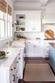 White Cabinets With Marble Countertops
