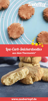 Low Carb Snickerdoodles Rezept Fur Den Thermomix Rezept Snickerdoodles Zimtplatzchen Kochen Und Backen