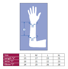 Absolute Sabre Glove Cuff Sizing Chart World Fencing Style