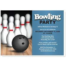 Bowling alleys in carnation, washington are great venues for parties! Bowling Ball And Pins Birthday Party Invitations