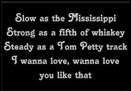 Slow As The Mississippi Strong As A Fifth Of Whiskey Steady As A Tom Petty Track I Wanna Love Wanna Love You Lik Canaan Smith Love You Country Music Singers