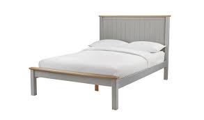 Sleep in ultimate comfort with our collection of gorgeous double bed frames. Buy Habitat Grafton Small Double Bed Frame Two Tone Grey Bed Frames Habitat
